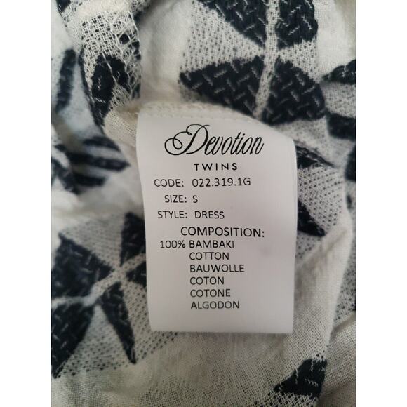 Devotion Twins Ella Embroidered Tunic Dress mini Sz S Small Anthropologie (N - Picture 5 of 9